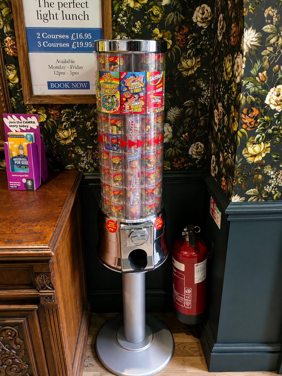 Real KCL ONE Sweet Tubz tower installed in a venue